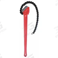 WESTWARD Chain Wrench: Natural, For 7 1/2 in Outside Dia, 29 1/2 in Chain Lg, 36 in Handle Lg (MPN 39CG53). Key specifications — attr309935: Alloy Steel; attr309937: Cast Iron; attr324945: WESTWARD; attr380425: Chain Wrench; attr309951: Natural.