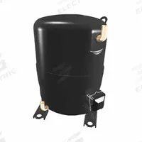 BRISTOL Compressor: Reciprocating, 37,800 BtuH Cooling, 3 hp, 1/2 in Discharge Line Connection Size (MPN H22J383ABCAP). Key specifications — Manufacturer Part Number: H22J383ABCAP; Brand: BRISTOL; Compressor Protection: Hermetic; For Refrigerant Type: R-407C.