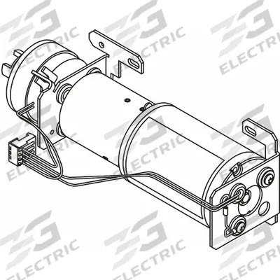 LCN Motor Clutch Assembly: Aluminum (MPN 4630-3454) - Replacement Parts for Door Operators