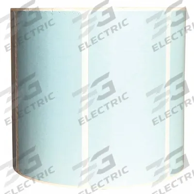 APPROVED VENDOR Barcode Printer Label: 4 in Label Wd, 2 in Label Ht, Blue, 3 in Core Dia. - Colored Direct Thermal Labels