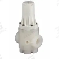 PLAST-O-MATIC Pressure Regulator: Polypropylene, FKM, NPT x NPT, 1 1/2 in Inlet Connection Size (MPN PRHM150V-PP). Key specifications — Brand: PLAST-O-MATIC.