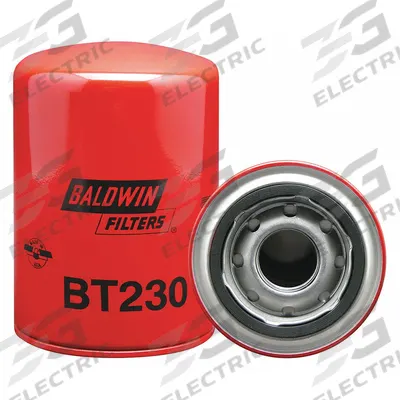 BALDWIN FILTERS Oil Filter: BT230, HF35323, 1 1/8"-16 Thread Size, 5 3/8 in Overall Ht - Spin-On Oil Filters