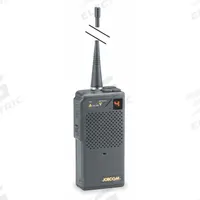 RITRON Handheld Two Way Radio: Jobcom JMX Series, UHF, Analog, 2 W, 10 Channels, Numeric, 11.9 hr (MPN JMX446D). Key specifications — Color: Black; FCC License Required: Yes.