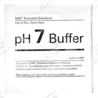 THERMO SCIENTIFIC ORION Buffer - pH 7.00 - Color Coded Yellow: Lab, 15 mL Volume, 910725, 25. Key specifications — Brand: THERMO SCIENTIFIC ORION; Chemical Grade: Lab; Manufacturer Part Number: 910725; Product Type: Buffer - pH 7.00 - Color Coded Yellow.
