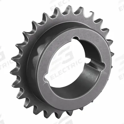 TRITAN Bushed Roller Chain Sprocket: For 40 Chain, 26 Teeth, 4.148 in Pitch Dia - Size 40 Bushed-Bore Roller Chain Sprockets