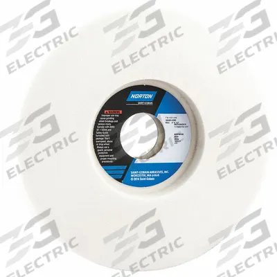 NORTON Recessed Grinding Wheel: Type 5, 7" x 1" x 1 1/4", 38A60-IVBE - Grinding Wheels for Light-to-Moderate Grinding of Tool Steels