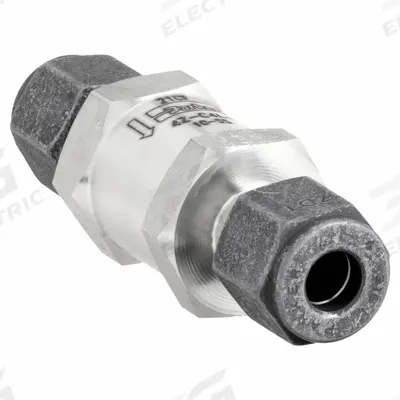 Parker Instrumentation Check Valve: For Fluids/Gas Media, Poppet, Inline Valve Body - Stainless Steel Instrumentation Poppet Check Valves
