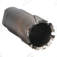 MILWAUKEE Annular Cutter: 1 1/2 in Cutter Dia, 2 in Max Cutting Dp, Pilot Pin Included, Bright (MPN 49-57-1500). Key specifications — attr253884: Yes; attr253885: Bright; attr253886: Carbide; attr253888: Fractional Inch; attr277149: MILWAUKEE.