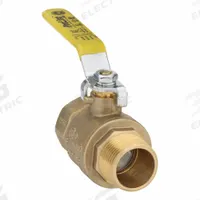 APPROVED VENDOR Manual Two-Way Ball Valve: 1 in, Brass, Straight, MIP x FIP, Std Port Ball Port (MPN 107-325NL). Key specifications — Brand: APPROVED VENDOR; Handle: Lever.