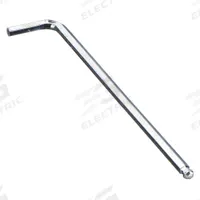 EKLIND Hex Key: 1 Ball Ends, 5/32 in Tip Size, SAE, Long, Alloy Steel, Chrome, 27/32 in Handle Lg, L (MPN 19310). Key specifications — attr1205521: EKLIND; attr1205526: Chrome.