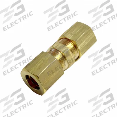 LEGRIS Compression Fitting Adapter: 20 mm OD x 20 mm OD Fitting Size - Standard Sleeve Brass Compression Fittings