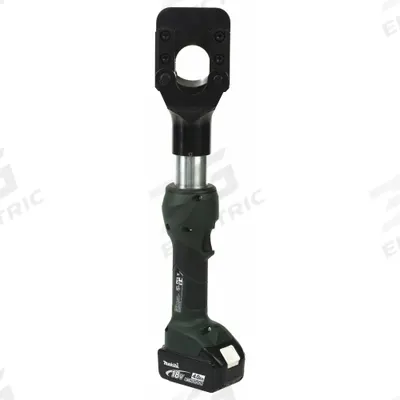 GREENLEE Cordless Wire Cutter: Makita 18V LXT, 45 mm ACSR/5/8 in Guy Strand, Inline - Greenlee Cable Cutters