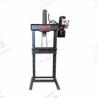 DAKE Hydraulic Press: Electric, H-Frame, 10 ton, 120V AC (MPN 971020). Key specifications — attr1088191: 110V; attr1088151: DAKE CORPORATION.