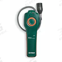 EXTECH Combustible Gas Detector: Up to 1,000 ppm, Methane, Combustible Gas Detectors, Light/Sound (MPN EZ40). Key specifications — Alert Type: Light; Manufacturer Part Number: EZ40; Brand: EXTECH; PPM Detection Range: 10 ppm (Methane).