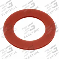 Flat Washer: 1/2 in Screw Sz, Fiber Seal, 0.505 in Inside Dia, 5/8 in Outside Dia, 10 PK (MPN Z8615). Key specifications — Brand: APPROVED VENDOR; Product Type: Flat Washer; System of Measurement: Inch; Seal Material: Fiber; Seal Material Color: Red; FDA Approval: Not FDA Approved; Metal Detection: Not Metal Detectable.