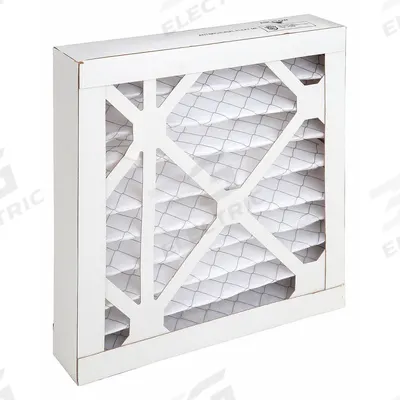 GRAINGER Pleated Air Filter: 10 in x 10 in x 2 in, MERV 8 - MERV 8 Pleated Air Filters
