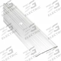 PEMKO Door Threshold: Saddle, Aluminum Alloy, 6 ft Lg (MPN 270A72). Key specifications — Brand: PEMKO; Transition Type: Fluted.