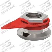 CHECKPOINT Loose Wheel Nut Indicator: Loose Nut Indicator, Universal, 33 mm Hex Size, 9/32 in Thick (MPN 72633). Key specifications — Color: Red; Compatible Wheel Type: Universal; Product Type: Loose Nut Indicator; Material: Plastic; Brand: CHECKPOINT.