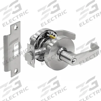 SARGENT Door Lockset: Storeroom Lever Locksets, Chrome