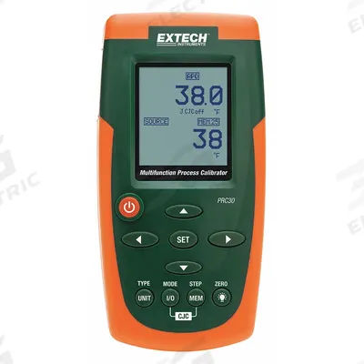 EXTECH Handheld Temperature Calibrator: -58°F to 2,498°F /-50°C to 1,750°C - Handheld Thermocouple Calibrators