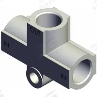 SMC Shuttle Valve: 1/4 in BSPT, 0.05 MPa to 1 MPa (MPN VR1220-02). Key specifications — attr1086980: SMC; attr1086978: VR1220-02.