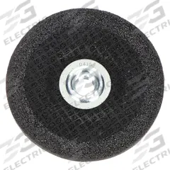 NORTON Depressed Center Grinding Wheel: Type 27, 9" x 1/4" x 5/8"-11, Zirconia Alumina, 24 Grit (MPN 66252843246). Key specifications — Series: BlueFire ZA; Brand: NORTON.