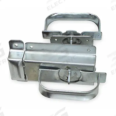 APPROVED VENDOR Swinging Door Latch: Swinging Door Latch, Lockable, 3/8 in Bolt Head Dia - Gate Latches