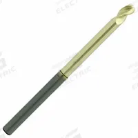 APPROVED VENDOR Ball End Mill: Carbide, ZrN Coated, 3 Flute, 3/4" Mill Dia, 1" LOC, 4" OAL (MPN 315924)