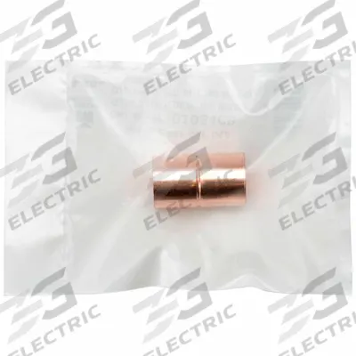 STREAMLINE Sweat Fitting Coupling: 3/4 in CTS x 3/4 in CTS, Cup x Cup - Clean & Bagged Wrot Copper Tube Fittings