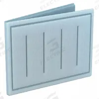 GRAINGER Link Air Filter: 25 in x 18 in x 1 in, 18 in Section Wd, 2 Sections, 3 Ply, MERV 8 (MPN 2DXC4). Key specifications — Performance Rating: MERV 8; Brand: GRAINGER; Media Material: Synthetic.