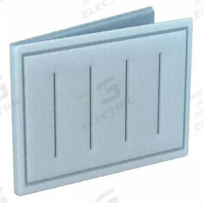 GRAINGER Link Air Filter: 25 in x 18 in x 1 in, 18 in Section Wd, 2 Sections, 3 Ply - MERV 8 Link Air Filters