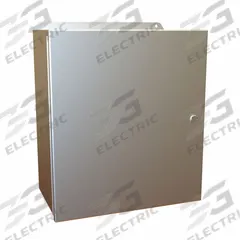 HAMMOND Electrical Enclosure: Aluminum, 16 in x 14 in x 8 in, NEMA 12/13/3R/4/4X, w/Panel, Hinged (MPN EJ16148AL). Key specifications — Brand: HAMMOND; Closure Method: Latches; Enclosure Material: Aluminum; Knockouts: Not Included; Includes Inner Panel: with Inner Panel Included.