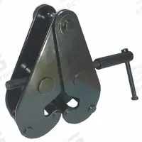 DAYTON Beam Lifting Clamp: Beam Flange Clamp, Steel, 10 1/4 in Max Jaw Opening, 2 7/8 in Overall Dp (MPN 3KR11). Key specifications — Material: Steel; Beam Mount Location: Top; Brand: DAYTON.