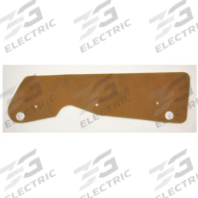 NOBLES Left-Hand Rubber Side Skirt: Tennant - Vacuum Replacement Parts & Accessories