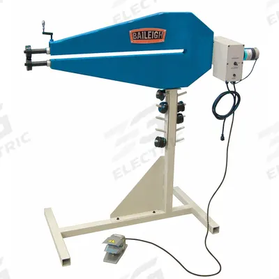 BAILEIGH INDUSTRIAL Bead Roller: Corded, 36 in Throat Dp - Electric Bead Rollers
