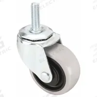 APPROVED VENDOR Stem Caster: Swivel, 3 in Wheel Dia., 1 1/4 in Wheel Wd, Polyurethane, 1 in Stem Lg (MPN 32J878). Key specifications — Brand: APPROVED VENDOR; Thread Size: 1/2"-13; Roll Up: Swivel.