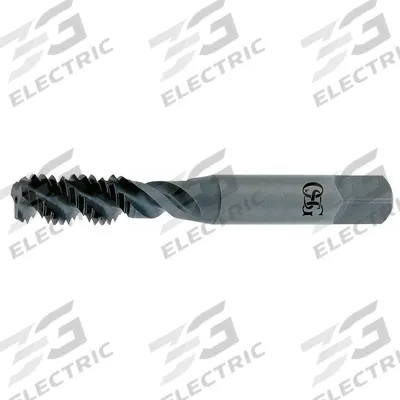 OSG Spiral Flute Tap: 7/16"-14 UNC, H5 / 2B-3B, 3 Flute, Bottoming Chamfer (MPN 5006205) - General Purpose Spiral-Flute Taps
