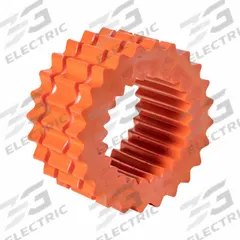 MASTERDRIVE Coupling Sleeve: 13 Coupling Size, 2,400 RPM Max Speed, 47,268 in-lb Rated Torque, 75 hp (MPN 13HS). Key specifications — attr672377: 75 hp; attr672411: Inch; attr672387: 2-Piece; attr85403: MASTERDRIVE.
