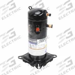 COPELAND Compressor: Scroll, 29,000 BtuH Cooling, 11 hp, 1/2 in Discharge Line Connection Size (MPN ZP31LXE-PFV-800). Key specifications — Manufacturer Part Number: ZP31LXE-PFV-800; Brand: COPELAND; Compressor Protection: Hermetic; For Refrigerant Type: R-410A.
