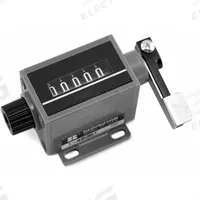 TRUMETER Mechanical Stroke Counter: Top Coming (TC), Top Coming (TC), Base Mounting, White, 5 Digits (MPN 1-4635T). Key specifications — attr1048545: 1-4635T; attr1048549: TRUMETER; attr1048554: White; attr1048558: System Translates into Exceptionally High Operating Speeds; attr1048564: Right Hand Top Coming; attr1048565: Base; attr1048567: Mechanical; attr1048576: Black.