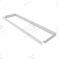 SYLVANIA Surface Mount Kit for 1x4 Backlit Panel: 52 in Wd, 3 1/6 in Lg, 3 1/12 in Ht (MPN SMKIT3A14WH). Key specifications — Product Type: Surface Mounting Kit; Brand: SYLVANIA; For Use With: 1 x 4 Backlit Panel.