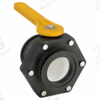 BANJO Manual Two-Way Ball Valve: 3 in, Polypropylene, Straight, Flange x Flange, Two-Piece, Lever (MPN MVS300CFFP). Key specifications — Brand: BANJO; Handle: Lever.