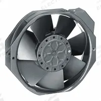 EBM-PAPST Axial Fan: 5 9/16 in Dia, 1 1/2 in Dp, IP22, Aluminum, 115V AC, Terminals, 3,350 RPM Speed (MPN W2E142-BB05-01). Key specifications — Brand: EBM-PAPST.