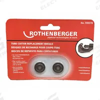 ROTHENBERGER Replacement Cutter Wheel: Cuts Aluminum/Copper, 2 (MPN 70007B). Key specifications — attr424303: Aluminum; attr522331: Replacement Cutter Wheel; attr424296: ROTHENBERGER; attr549253: 2.