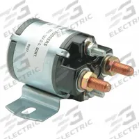 DC Contactor: 100 A Current Rating, 12 V DC Coil Volt, SPST-NO, 3 Terminals, Continuous, #10-32 (MPN 124-906). Key specifications — Contact Termination: 5/16 in-24; Contact Form: SPST-NO; Duty Cycle: Continuous; Brand: WHITE-RODGERS; Coil Termination: #10-32.