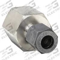 PARKER Compression Fitting Adapter: 3/8 in OD x 1/4 in Pipe size, 1/4-18 Thread Size, Ferulok (MPN 6 GBU-SS). Key specifications — Series: Ferulok; Brand: PARKER.