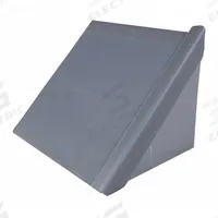 BIRD BARRIER Bird Slide End Cap: Plastic, 8 1/2 in Ht, 6 in Wd, 5 ft Lg, Gray, Heavy, 10 PK (MPN SL-5G90). Key specifications — Bird Pressure: Heavy; Brand: BIRD BARRIER; Color: Gray; Slide Material: Plastic; Base Material: Plastic.