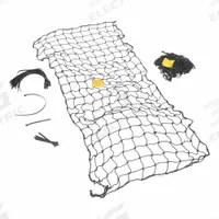 VESTIL Nylon Pallet Rack Netting: 111 in x 96 in, Nylon, Black (MPN PRN-111-8). Key specifications — Brand: VESTIL; Material: Nylon; Includes: Nylon Zip Ties; Color: Black.