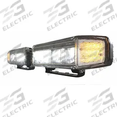 ECCO Snow Plow Light Kit: Snowplow Light, LED, Heated, High Beam/Low Beam, Surface Mount, Pedestal (MPN EW4009). Key specifications — Heated: Heated; Lighting Technology: LED; Beam Type: High Beam; Electrical Connection: Hardwired; Mount Type: Pedestal; Brand: ECCO; Mount Style: Surface.