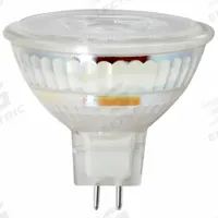 LEDVANCE/ SYLVANIA Compact LED Bulb: LED, MR16, 2-Pin (GU5.3), 7 W Watt, 3000K, 700 lm Light Output (MPN 41379). Key specifications — Bulb Finish: Clear; Color Temperature: 3000K; Shatter-Resistant: No; Brand: LEDVANCE/ SYLVANIA; Voltage: 12V AC; Bulb Shape: MR16.